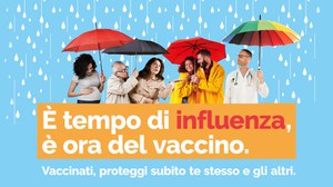 E' tempo di influenza, è ora del vaccino